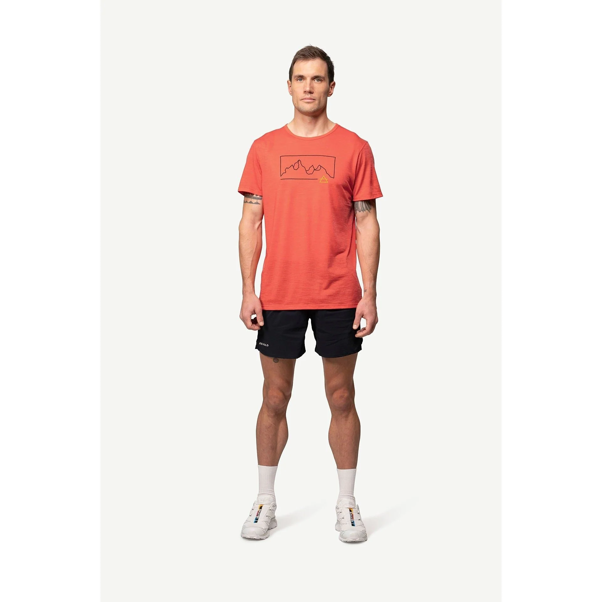 Men's Active Outline Merino T-Shirt - Image 10
