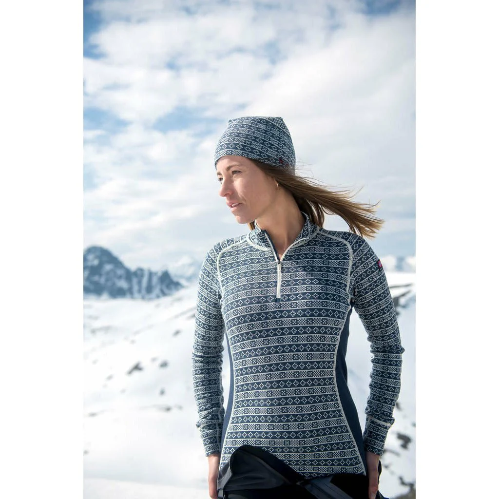 Women's Alnes Merino Half Zip Neck Shirt - Image 6