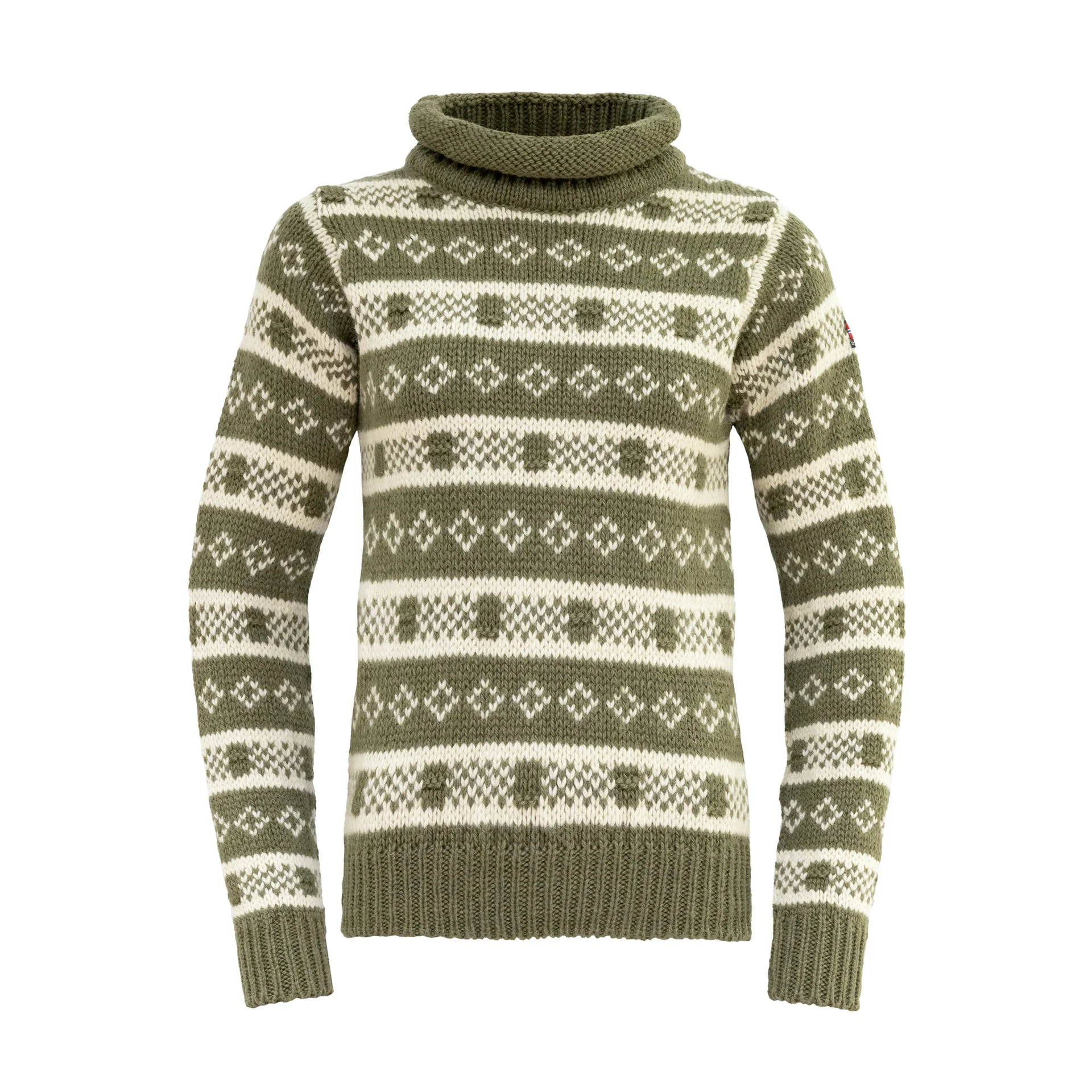 Alnes Wool Sweater With Roll Neck - Image 6