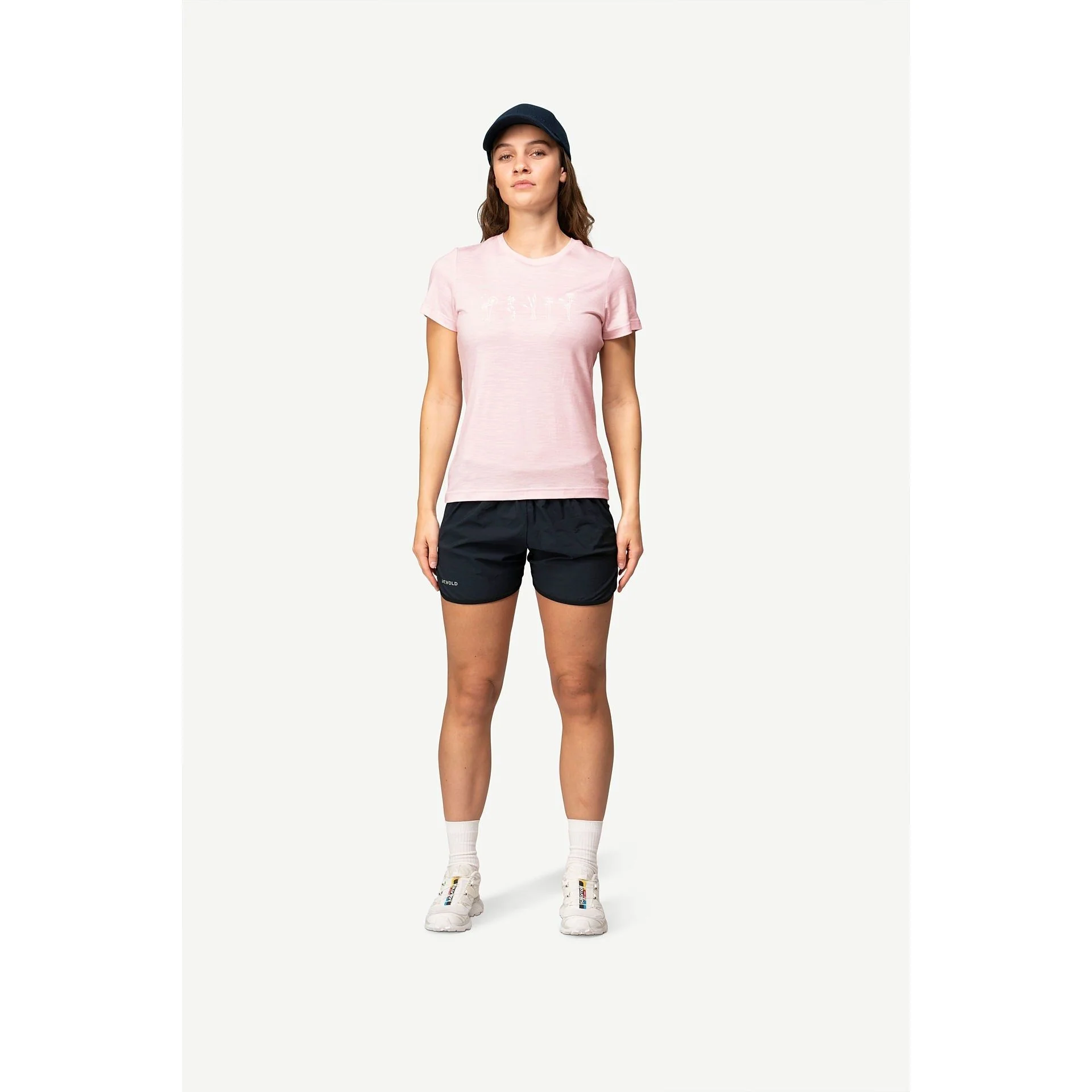Women's Classic Flowers Merino T-Shirt - Image 4