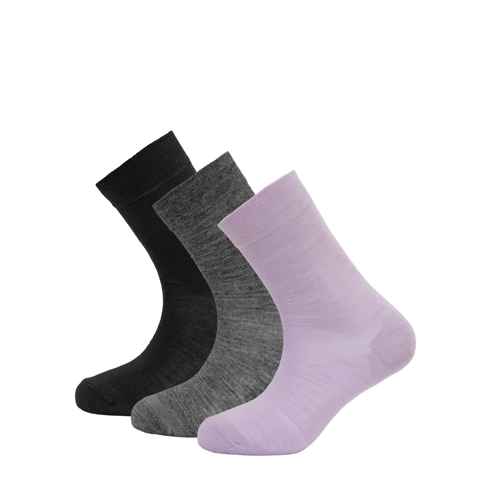 Women's Daily Light Merino Sock 3pk - Image 2