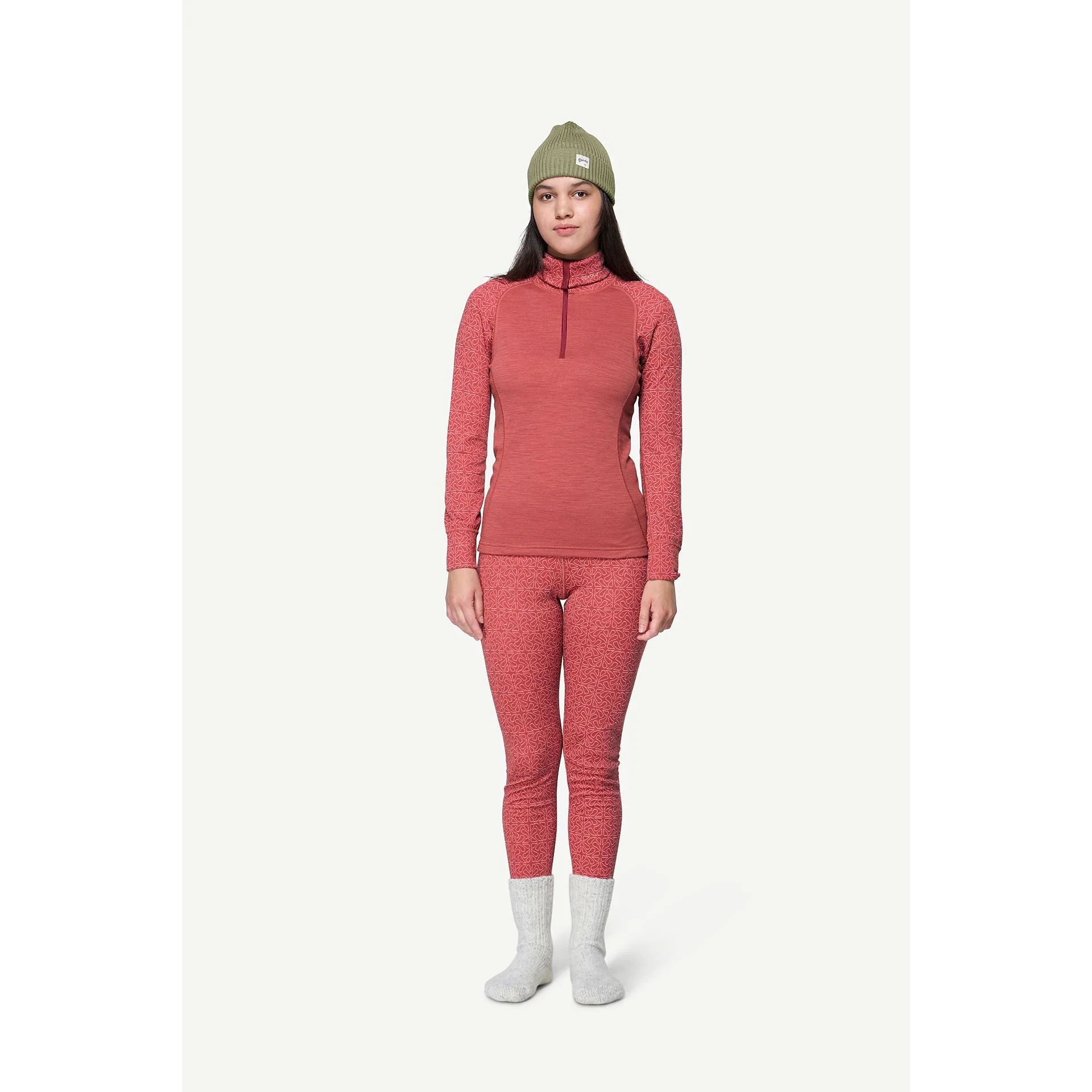 Women's Duo Active Merino 205 Zip Neck - Image 12