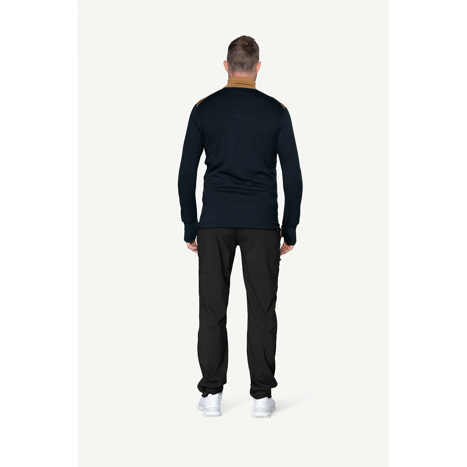 Men's Egga Grid Merino Jacket - Image 10