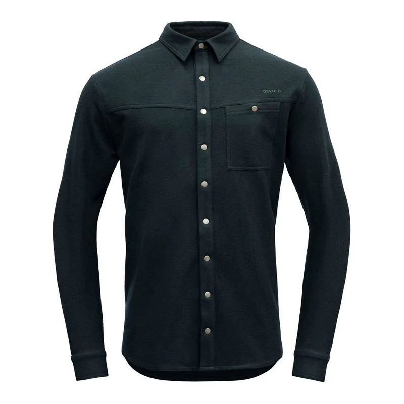 Men's Keipen Merino Button Shirt - Image 2