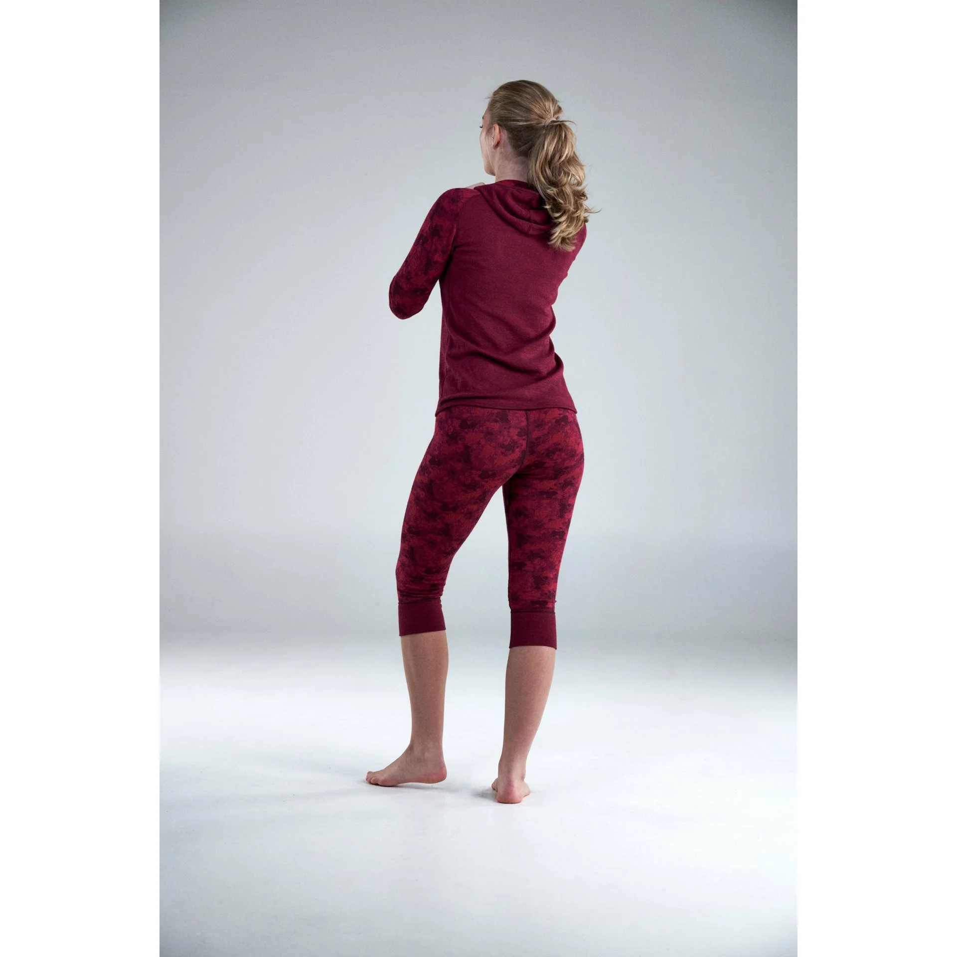 Women's Kvitegga Merino 3/4 Leggings - Image 4