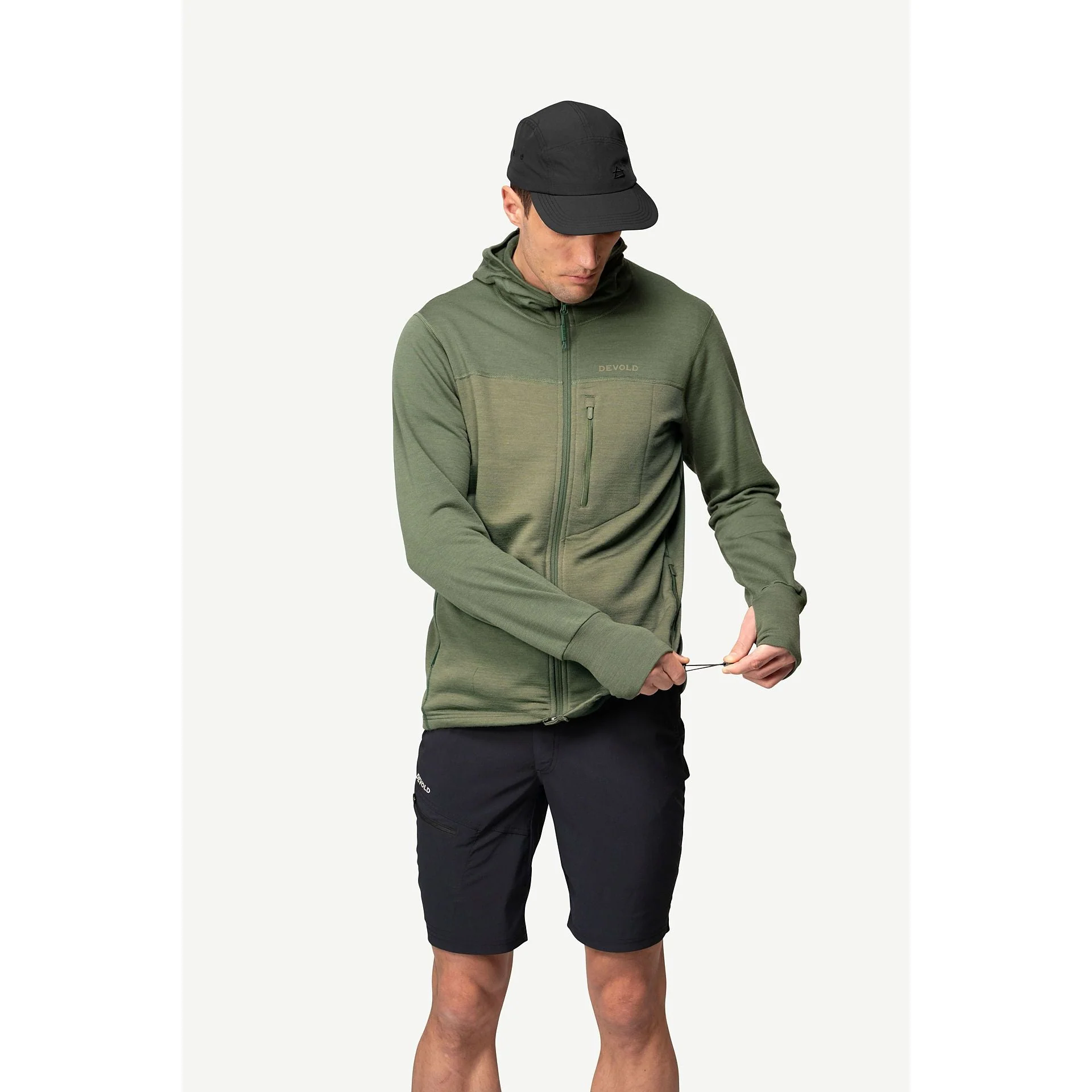Men's Explorer Merino Hooded Jacket - Image 3