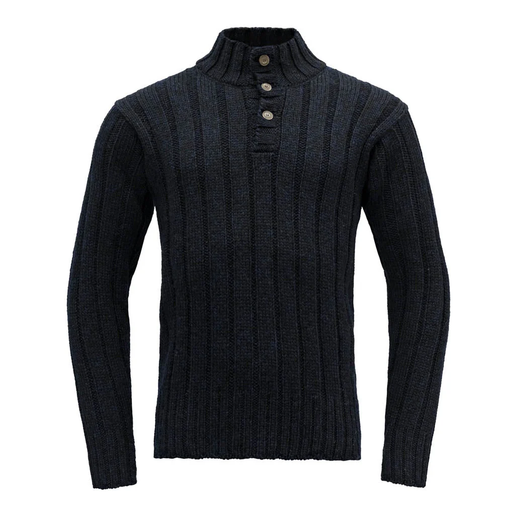 Nansen Wool Button Neck Sweater