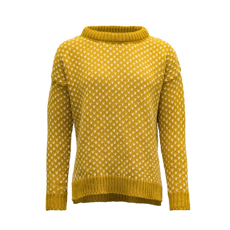 Women's Nordsjo Wool Split Seam Sweater - Image 6