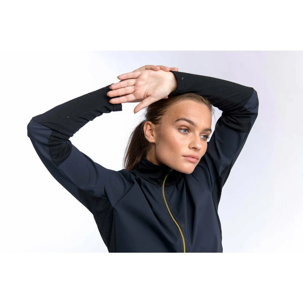 Women's Running Merino Cover Zip Neck - Image 3