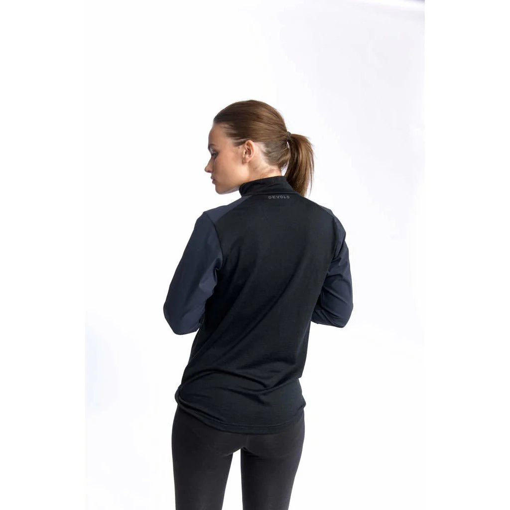 Women's Running Merino Cover Zip Neck - Image 4