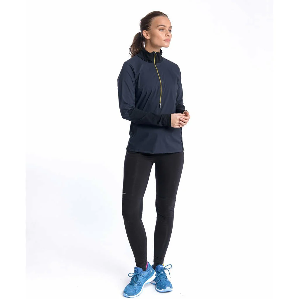Women's Running Merino Cover Zip Neck - Image 5